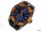Roger Dubuis Easy Diver Stahl/Rosegold/Kautschuk Automatik - 55/88 LIM.