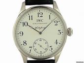 IWC Portugieser F. A. Jones 950 Platin limitiert 200/500 Ungetragen