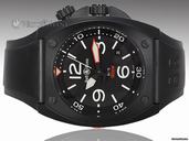 Bell & Ross BR02 1000m PVD Divers Instrument - 44mm Black PVD/DLC Coated Stainless Steel - Boxes/Papers 100% Complete & As-New