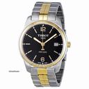 Tissot PR100 Black Dial Two-tone Mens Watch T0494102205701