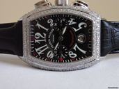 Franck Muller King Conquistador 8005 CC Custom set diamonds