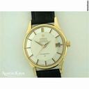 Omega Constellation Pie-Pan 18ct gold automatic on strap