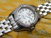 Breitling Callistino Perlmutt ZB MOP WG 750/18K