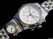 Breitling Chronomat Vitesse weisses ZB und UTC Modul