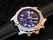 Breitling Chronomat Vitesse schwarzes ZB STAHL/GOLD