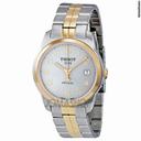 Tissot PR 100 Silver Dial Two-Tone Stainless Steel Mens Watch
