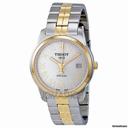 Tissot PR 100 Silver Dial Two-Tone Stainless Steel Mens Watch T0494102203301
