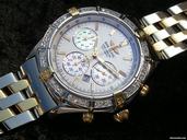 Breitling Shadow Flyback MOP Dial Brillantl��nett