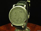 A. Lange & Sohne Lange 1 Zeitzone 950 Platin Herrenuhr Inkl. Box & Papiere