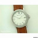Blancpain Leman steel automatic date on strap