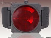 Bell & Ross BR01-92 RED Radar -Special Limited Edition 999 Pieces - 46mm PVD-Coated Stainless Steel - Newest RED RADAR Just Released