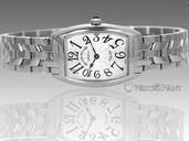 Franck Muller Cintree Curvex - Ref 1752QZ - Tonneau Stainless Steel