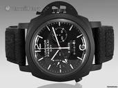 Panerai PAM 317 L - Luminor 1950 Ceramic - 8 Days Chronograph Monopusher GMT - 44mm Ceramic - Brand New In Box