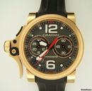Graham CHRONOFIGHTER RAC TRIGGER CHARCOAL RUSH ORO ROSA