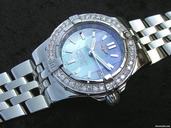 Breitling Starliner MOP mit Brillantl��nette blaues ZB