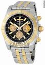 Breitling Chronomat B01 Black Dial Two Tone Mens Watch CB011012-B968TT