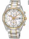 Seiko SSC002P1 Herrenuhr Solar bicolor Chronograph