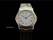 Ebel "Classic Wave" Herren 35mm Stahl/Gold