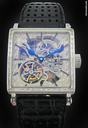 Roger Dubuis Platinum Skeleton Tourbillon Baguette Diamond Piece Unique