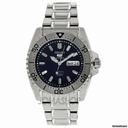 Seiko 5 Dark Blue Automatic Stainless Steel Mens Watch SNZG37
