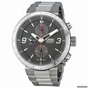 Oris TT1 Chronograph Grey Dial Stainless Steel Mens Watch 674-7659-4163MB