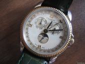 Tissot C285/385 Triple Date Mondphase L��nette + Krone 18k Gold