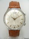 Jaeger-LeCoultre Memovox vintage steel/acier cadran silver dial