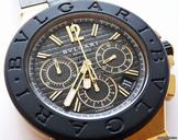 Bulgari DIAGONO 18K GOLD CHRONOGRAPH MENS WATCH
