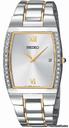Seiko Diamond Two-tone Steel Mens Watch SKP321