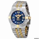 Breitling Galactic 30 Blue Steel Yellow Gold Ladies Watch B71340L2-C779TT