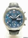 IWC Fliegeruhr Pilot chronographe steel/acier limited edition "LaureusSport For Good Foundation" 2500 pieces