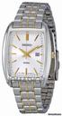 Seiko Silver Dial Two-tone Stainless Steel Mens Watch SXD839