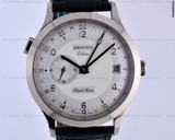 Zenith Elite Dual Time  18K White Gold Silver Dial 39MM
