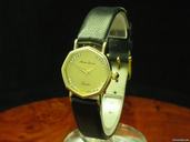 Maurice Lacroix Gold Mantel Damenuhr Diamant Besatz