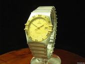 Omega Constellation 18kt Gold/ Edelstahl Herrenuhr