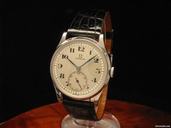 Omega Edelstahl Herrenuhr Mit Kleiner Sekunde / Handaufzug