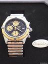 Breitling Chronomat Herren Stahl/Gold Automatik D 13050 schwarzes Ziff