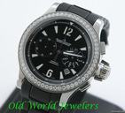 Jaeger-LeCoultre STEEL DIAMOND MASTER COMPRESSOR CHRONOGRAPH