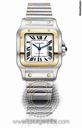 Cartier Santos 18kt Yellow Gold And Stainless Steel Mens Watch W20099C4