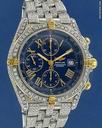 Breitling Crosswind Gold/Steel/Diamonds Custom made