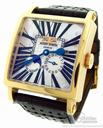 Roger Dubuis Golden Square Perpetual Calendar Leap Year 18K Gold Watch