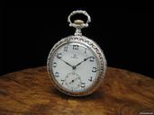 Omega Open Face Taschenuhr 900 Silber Im Sondergeh?use