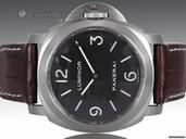 Panerai PAM 176 Luminor Base 44mm Titanium - Black Sandwich Dial