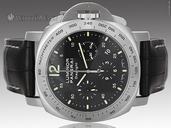 Panerai PAM 250 -  Luminor Daylight Chronograph - 44mm Stainless Steel - Boxes/Papers 100% Complete & As-New