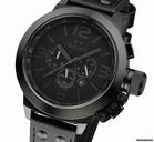 TW Steel Canteen Style Cool Black 2012 Herrenuhr Chronograph TW-821