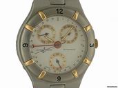Ulysse Nardin Acqua 24h Kalender Stahl/Gelbgold Ref. 254-26-8 Vintage 37mm
