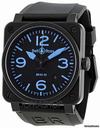 Bell & Ross Instrument Black and Blue Dial Automatic 42MM Mens Watch BR-03-92-BLUE