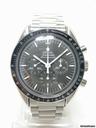 Omega Speedmaster chronographe full steel/complet acier cadran noir/black dial
