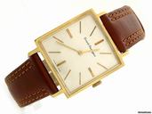 Girard Perregaux 18k Gelbgold mit Lederband Handaufzug