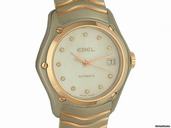 Ebel Classic Lady Stahl/Rosegold Diamond Perlmutt 27mm